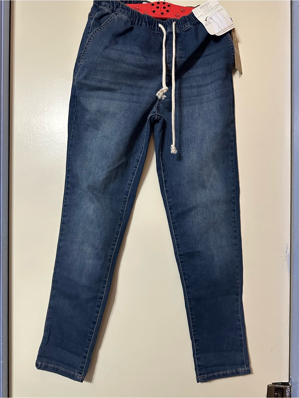 Angels forever young everflex jogger Dark Blue Denim J with White Label